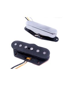 Fender Custom Shop Twisted Tele Pickups, Black/Chrome (2)