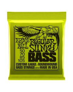 Ernie Ball Bass Guitar String Set 50/105 Reg Slinky Lime 2842