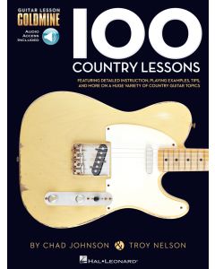 100 COUNTRY LESSONS Guitar Lesson Goldmine Series
