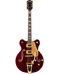 Gretsch G5422TG Electromatic Classic Hollow Body Double-Cut with Bigsby and Gold Hardware in Walnut Stain