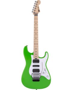 Charvel Pro-Mod So-Cal Style 1 HHS FR M Maple Fingerboard in Slime Green