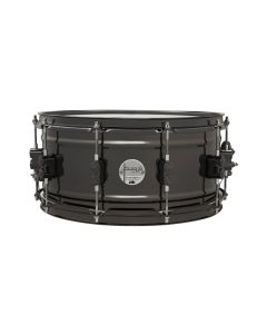 PDP Concept Metal Snare Drum 6.5x14 1mm Black Nickel over Brass with Black Nickel Hardware
