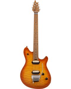 EVH Wolfgang Special QM, Baked Maple Fingerboard in Solar