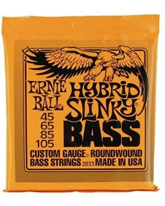 Ernie Ball Hybrid Slinky (45-105) Gauge Set Bass Guitar Strings 2833