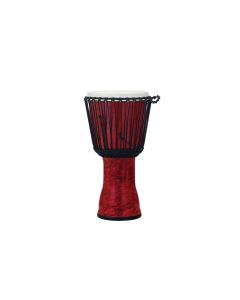 Pearl 12" Synthetic Shell Djembe, Rope Tuned  - Molten Scarlet PBJVR-12-699