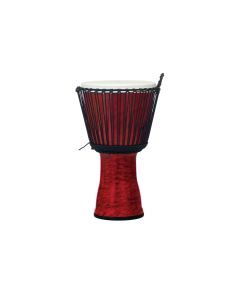 Pearl 14" Synthetic Shell Djembe, Rope Tuned  - Molten Scarlet PBJVR-14-699