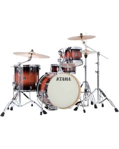 The TAMA Superstar Classic 4-Piece Shell Pack with 18" Bass Drum in - Mahogany Burst (MHB) - with SM5W Hardware Pack Included