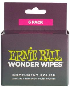 Ernie Ball Wonder Wipes Body Polish 6 Pack  4278