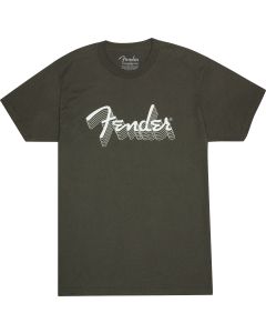 Fender Reflective Ink T-Shirt Charcoal M