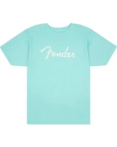 Fender® Spaghetti Logo T-Shirt, Daphne Blue, XL