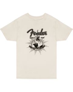 Fender® World Tour T-Shirt, Vintage White, S
