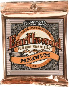 Ernie Ball Earthwood Phosphor Bronze Medium (13-56) Acoustic Guitar Strings  2144