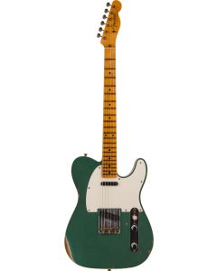 Fender Custom Shop '59 Tele Custom Relic, Maple Neck in Aged Sherwood Green Metallic