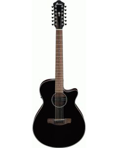 Ibanez AEG5012 BKH 12-String Acoustic Electric Guitar