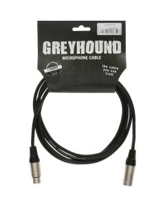 Klotz GREYHOUND 1m microphone cable - XLRF/XLRM