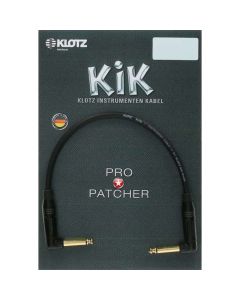 Klotz unbalanced pro patch cable with angled jacks