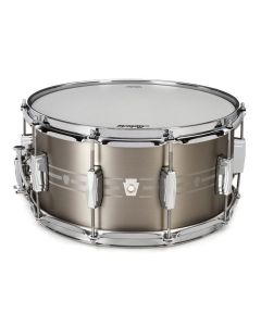 Ludwig Stainless Steel Snare Drum with Imperial Lugs - 7x14"