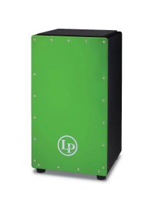 Latin Percussion Prism Snare Cajon with Padded Seat in Green