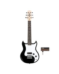 VOX SDC-1-BL Mini Guitar + AP2-AC amPlug Bundle - Black
