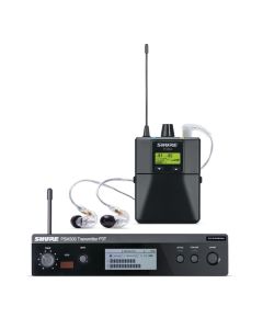 Shure PSM300 Wireless In-Ear Monitoring System w. Clear SE215 Sound Isolating Earphones - J10 Band