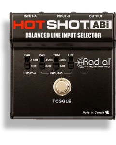 Radial HotShot ABi Balanced Mic & Line Switcher