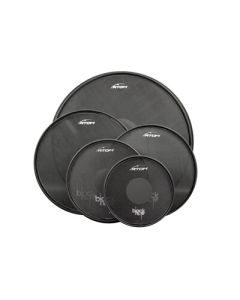RTOM Black Hole Practice Pad System (Snap-On, Tuneable) Fusion Plus Combo Pack (10, 12, 16, 22 + 14")