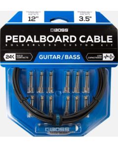 Boss Solderless Pedalboard Cable Kit - 12 Connectors