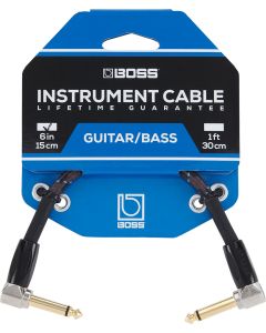 BOSS Patch Cable (3-pack) - 6" / 15cm - Angled/A