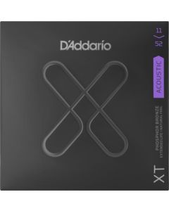 D'Addario XT Phosphor Bronze Acoustic Guitar Strings, Custom Light, 11-52  XTAPB1152