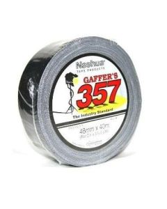Nashua 357 Black Gaffer Tape – 48mm