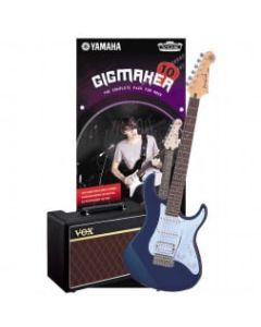 Yamaha Gigmaker10 Electric Guitar Starter Pack - Dark Blue Metallic