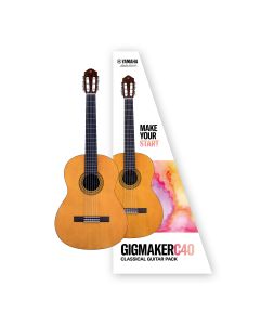 Yamaha C40 Gigmaker Classical Guitar Pack