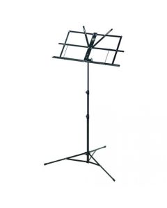 Armour lightweight foldable music stand with bag - Black (MS3127BK)