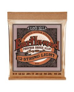 Ernie Ball Earthwood 12-String Light Phosphor Bronze Acoustic Guitar Strings