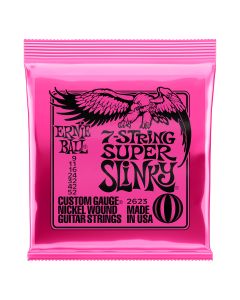 Ernie Ball 7-String Super Slinky Nickel Wound Set .009 - .052 Gauge