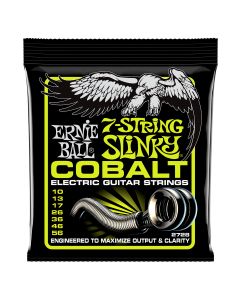 Ernie Ball Regular Slinky Cobalt 7-String Electric Guitar Strings 10/56