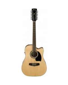 Ibanez PF1512ECE NT 12 String Acoustic Guitar - Natural High Gloss