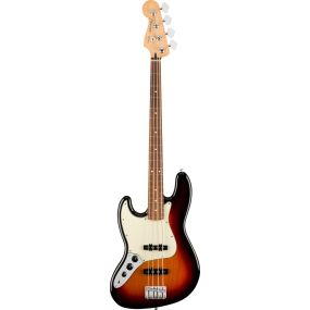 Fender Player Jazz Bass Left-Handed, Pau Ferro Fingerboard in 3-Color Sunburst