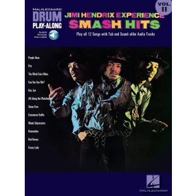 Jimi Hendrix - Smash Hits Drum Playalong BK/CD