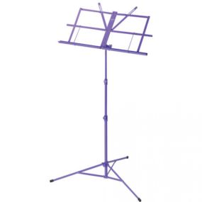 Armour lightweight foldable music stand with bag - Purple (MS3127P)