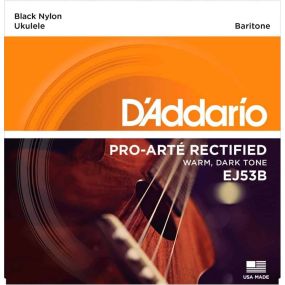 D'Addario EJ53B Pro-Arté Rectified Ukulele Strings, Baritone