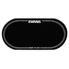 Evans EQ Bass Drum Patch - Double Black Nylon 2pk