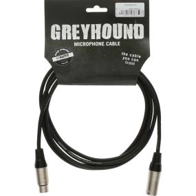 Klotz GREYHOUND 3m microphone cable - XLRF/XLRM