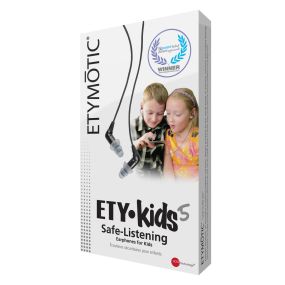 Etymotic ek5 ETY Kids5 Safe-Listening In-Ear Earphones (Black)