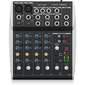 Behringer XENYX 802S 8-Channel Mixer With USB