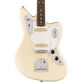 Fender Johnny Marr Jaguar, Rosewood Fingerboard in Olympic White