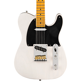 Fender American Ultra Luxe Vintage '50s Telecaster Electric Guitar, Maple Fingerboard in White Blonde