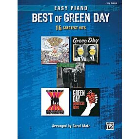 BEST OF GREEN DAY EASY PIANO