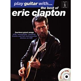 PLAY GUITAR WITH ERIC CLAPTON TAB BK/CD