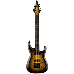 Jackson Pro Plus Series DK Modern Evertune 7  7 String in Gold Sparkle